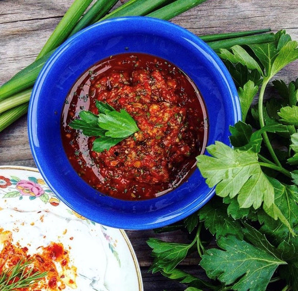 APPETIZER: Roasted Red Pepper Dip