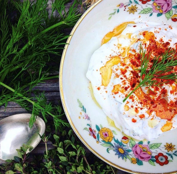 APPETIZER: Haydari with Herbs & Spice