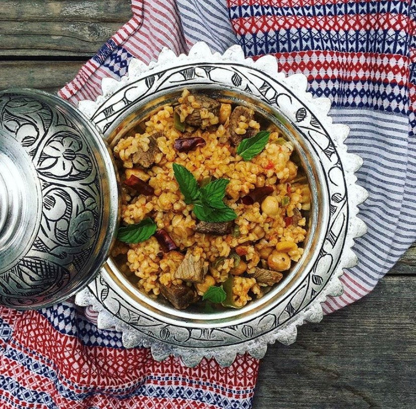MAIN DISH: Chick Pea & Bulgur Pilav