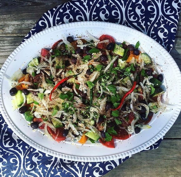 SALAD: Avocado, Cucumber & Tomato