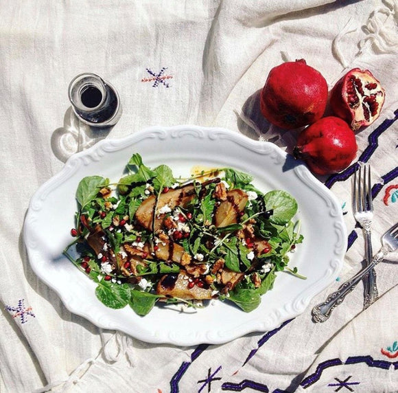 SALAD: Pomegranate & Goat Cheese