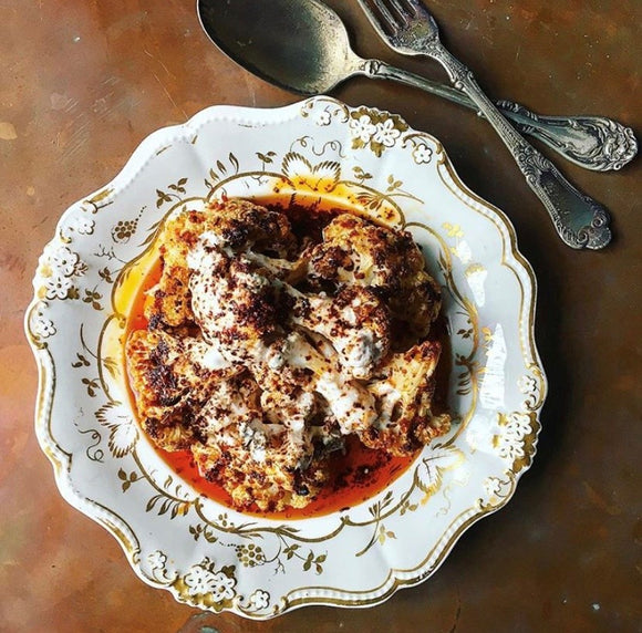 SIDE DISH: Spicy Roasted Cauliflower