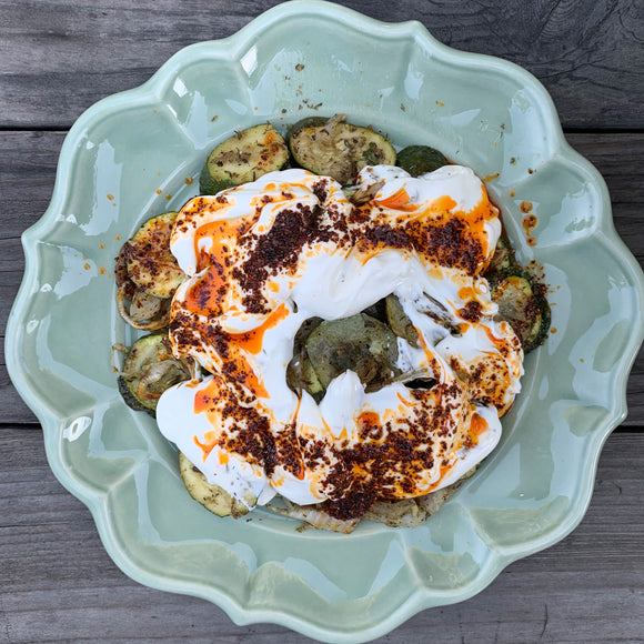 SIDE DISH: Oven Roasted Zucchini