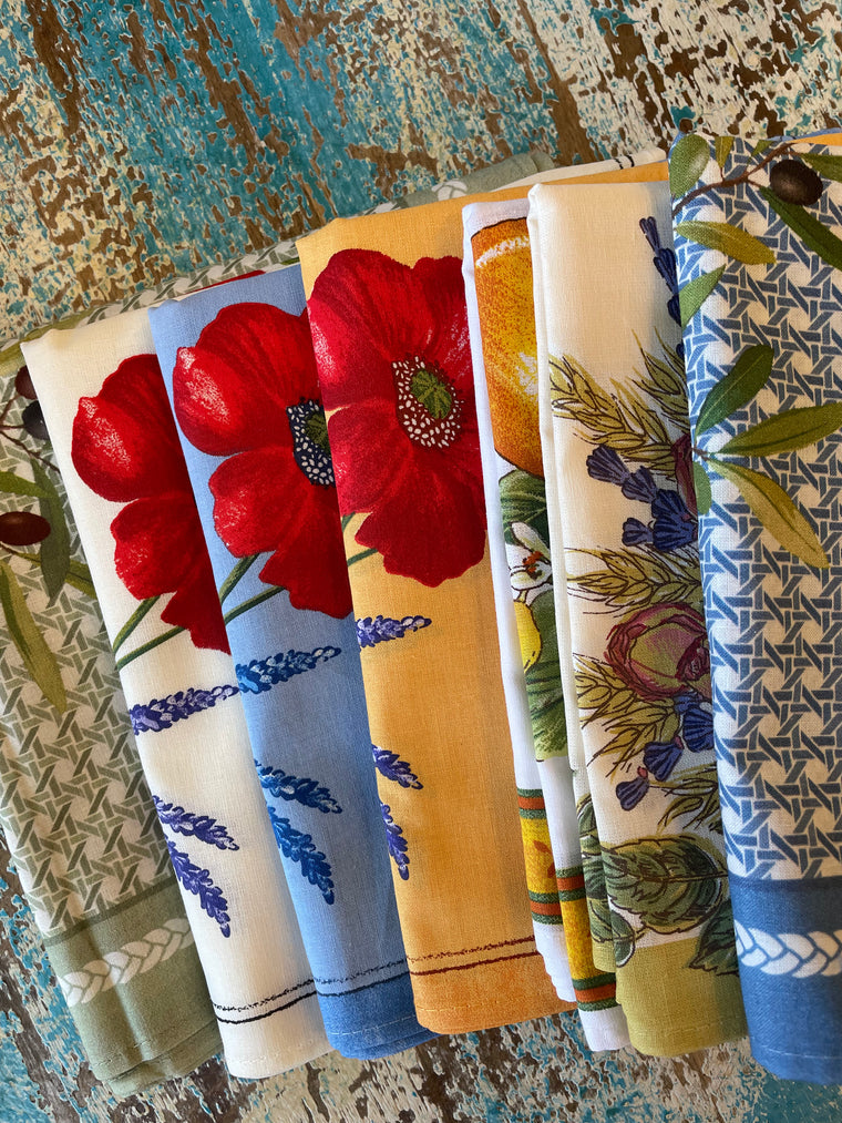 Provence Printed Napkins (Set of 6)